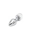Sparkling Jewel Butt Plug - 8.8 cm Heavy-Duty Metal Anal Toy