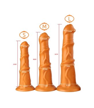 Kiotos Goldplay Kiotos Goldplay Dildo: Weich, elastisch und hygienisch für vielseitigen Genuss