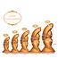 Kiotos Goldplay Kiotos Goldplay Dildo: Weiches Silikon für intensives Vergnügen, 15-28 cm