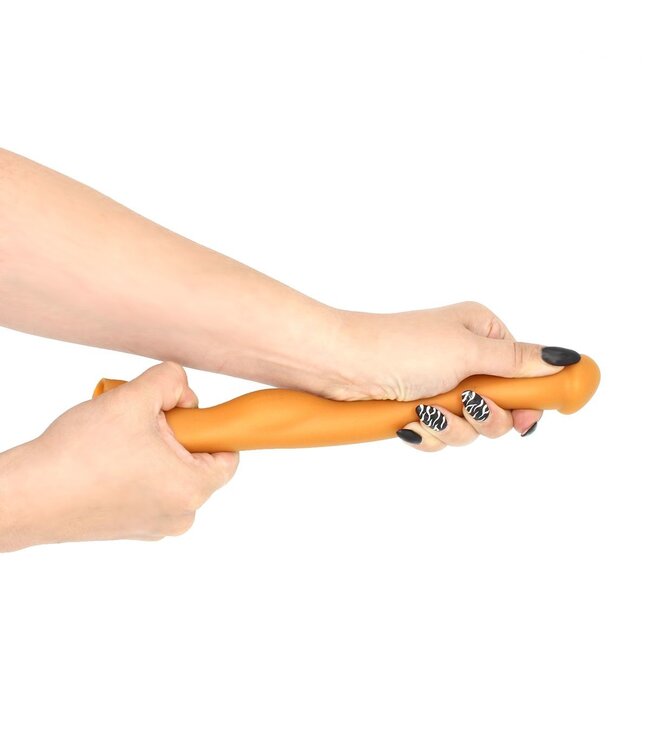 Kiotos Goldplay Kiotos FlexiSilicone Dildo 15-18 cm Met Sterke Zuignap En Variabele Diameter