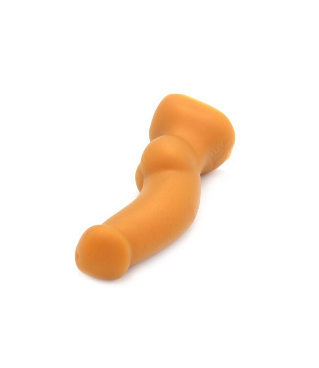 Kiotos Goldplay Kiotos FlexiSilicone Dildo 15-18 cm Met Sterke Zuignap En Variabele Diameter