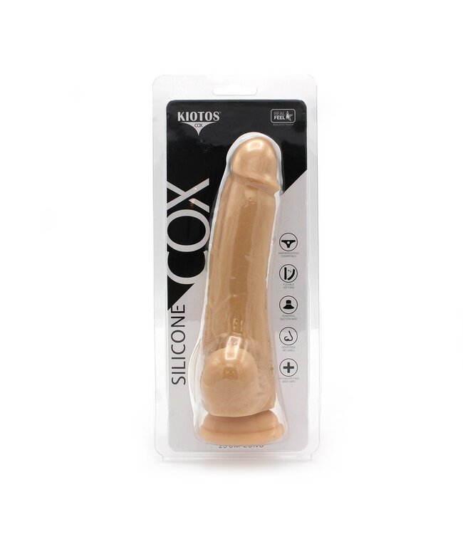 Kiotos COX Realistic 23 cm Silicone Dildo with Suction Cup – Extra Firm Pleasure