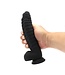 Kiotos COX Siliconen Dildo Met Zuignap 22 cm Stevig Met Realistische Textuur