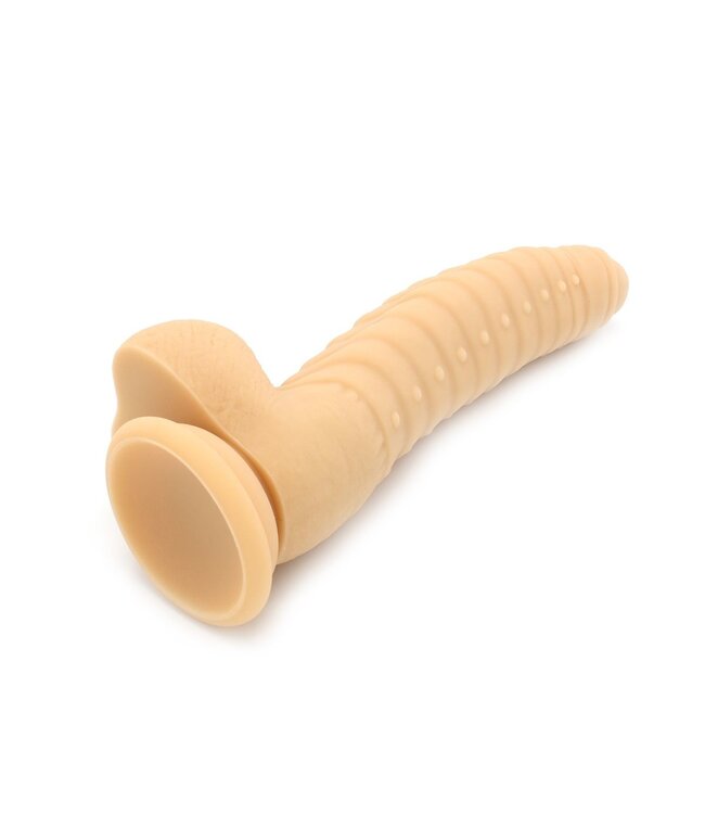 Kiotos COX Realistic 22 cm Firm Silicone Dildo with Suction Cup & Texture
