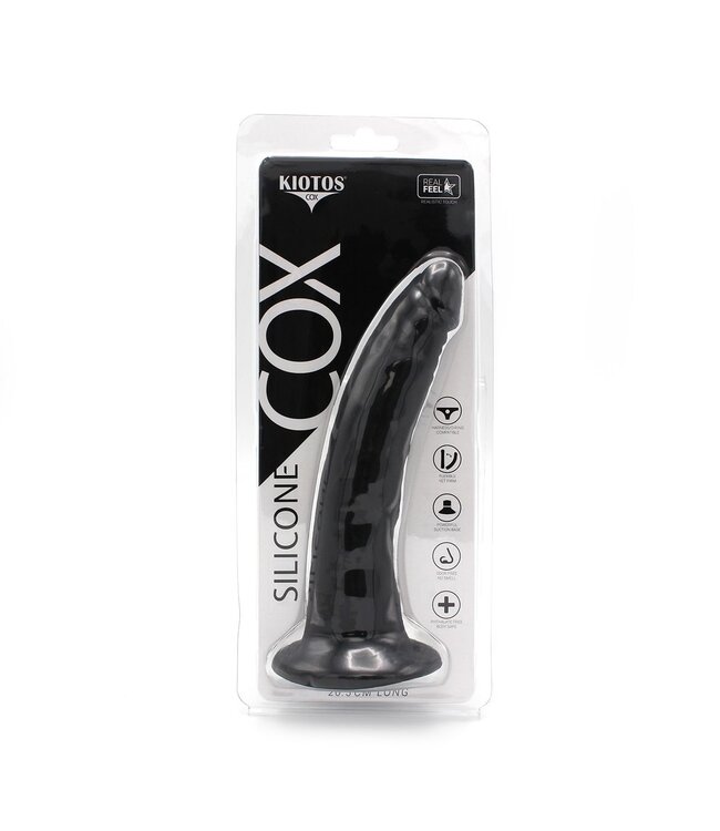 Kiotos COX Realistische Siliconen Dildo 21 cm Met Stevige Zuignap En Textuur