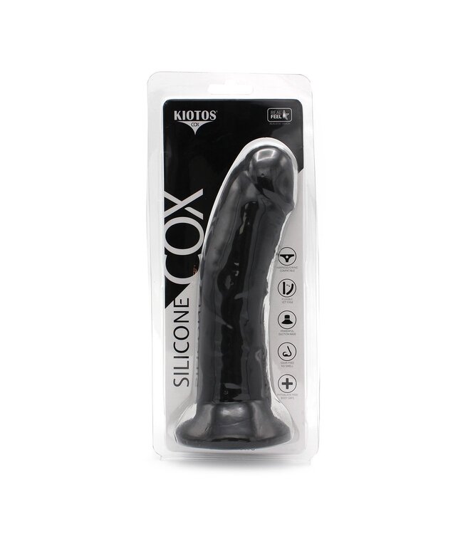 Kiotos COX Siliconen Dildo 23 cm Met Zuignap, Realistische Textuur En Extra Stevigheid