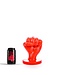 All Black Fisting Dildo Met Zuignap – Europese Rubber Vuist In Zwart, Rood Of Blauw