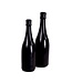 All Black Flexibler All Black Champagner-Dildo aus PVC – 34,5 cm und 39,5 cm