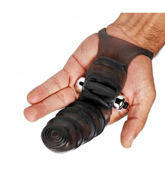 Master Series G-Vinger Sleeve Met Vibratie | Waterdichte G-Spot Stimulator Met Polsband