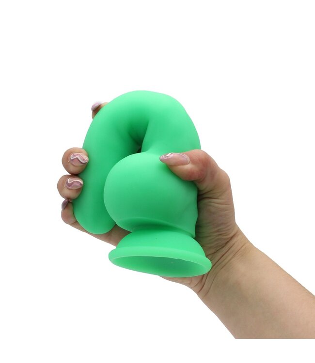 Siliconen G-Spot Dildo Met Zuignap 23 cm Ftalatenvrij Flexibel