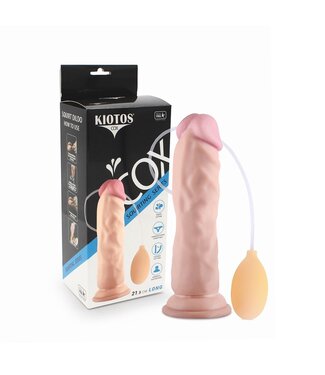 Kiotos COX Kiotos COX Realistische Dildo 21,6 cm Met Zuignap En Spuitfunctie