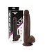 Cox Sliding Skin Realistische Flexibele Dildo 19,5-24 cm TPE Dual Density