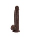 Cox Sliding Skin Realistische Flexibele Dildo 19,5-24 cm TPE Dual Density