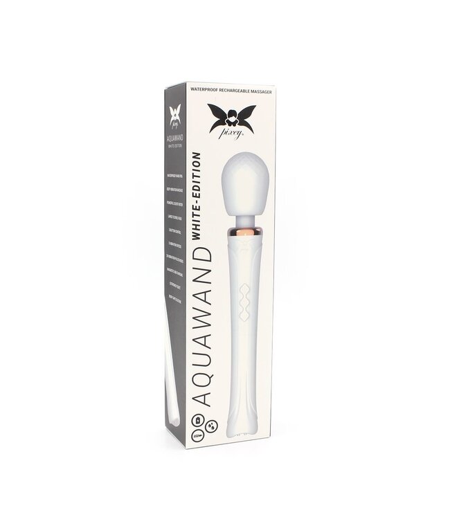 Pixey Pixey Aquawand Vibrator | Quiet, Water-resistant, 5 Speeds, Magnetic