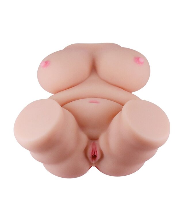 Masturbator Realistische Vaginaal & Anaal Plezier Met Volumineuze Borsten (M)