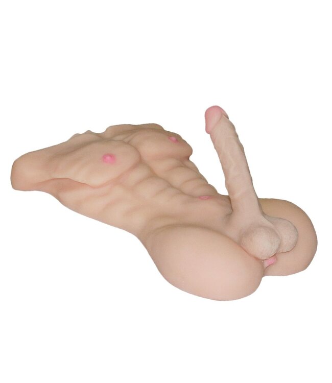 Mannelijke Masturbator Met Realistische Dildo En Anus Van Hypoallergeen TPR