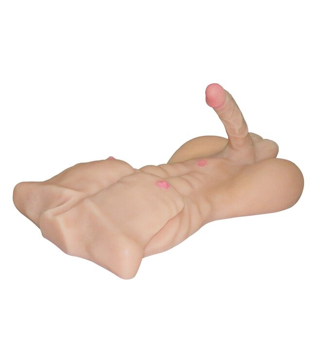 Mannelijke Masturbator Met Realistische Dildo En Anus Van Hypoallergeen TPR