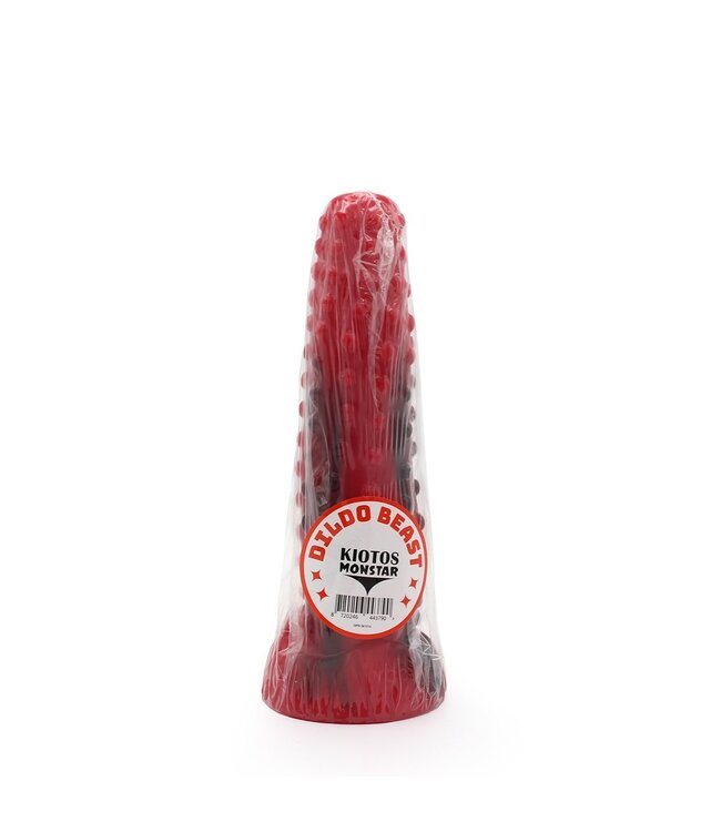 Kiotos Monstar Kiotos Monstar Silicone Tentakel Dildo 22,5 cm Met Tie Dye Effect