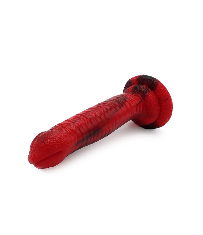Kiotos Monstar Kiotos Monstar Beast Snake Dildo 23.5 cm - Silicone, Tie-Dye Design
