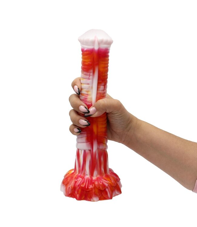 Kiotos Monstar Kiotos Monstar BEAST Dildo 27 cm Siliconen Tie Dye Waterdicht