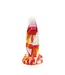 Kiotos Monstar Kiotos Monstar Siliconen Dildo 20.5 cm Diameter 6.5 cm Tie Dye Waterdicht