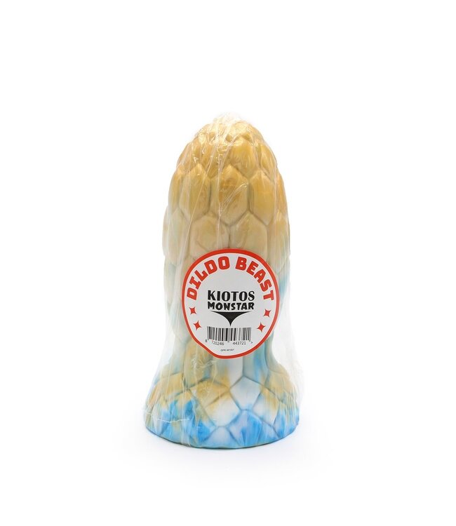 Kiotos Monstar Kiotos Monstar BEAST 17.5cm Tie-Dye Silicone Dildo for Anal & Vaginal Use