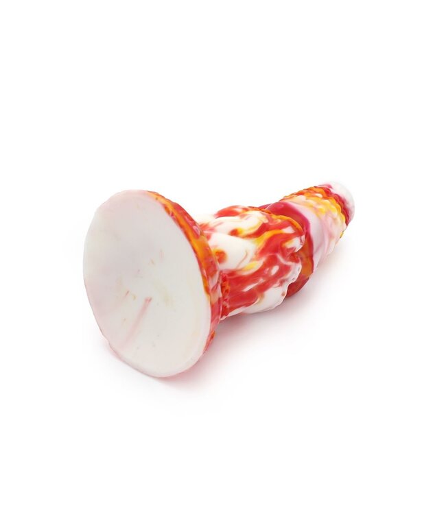 Kiotos Monstar Kiotos Monstar Silicone Dildo 21 cm Met Tie-Dye En Kettingen Design