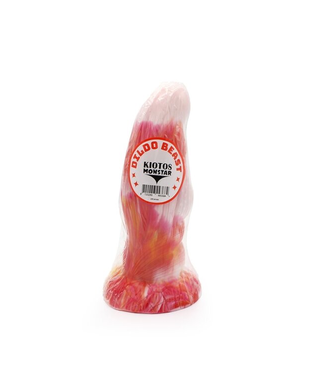 Kiotos Monstar Kiotos Monstar Silicone Dildo 21 cm Tie Dye Waterdicht 7 cm Diameter