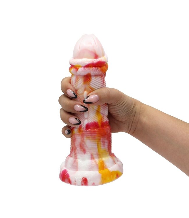 Kiotos Monstar Kiotos Monstar BEAST Silicone Dildo - 20.5 cm Tie-Dye Pleasure Tool