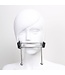 Adjustable Stainless Steel Tongue Clamp with Leather Strap for Comfort