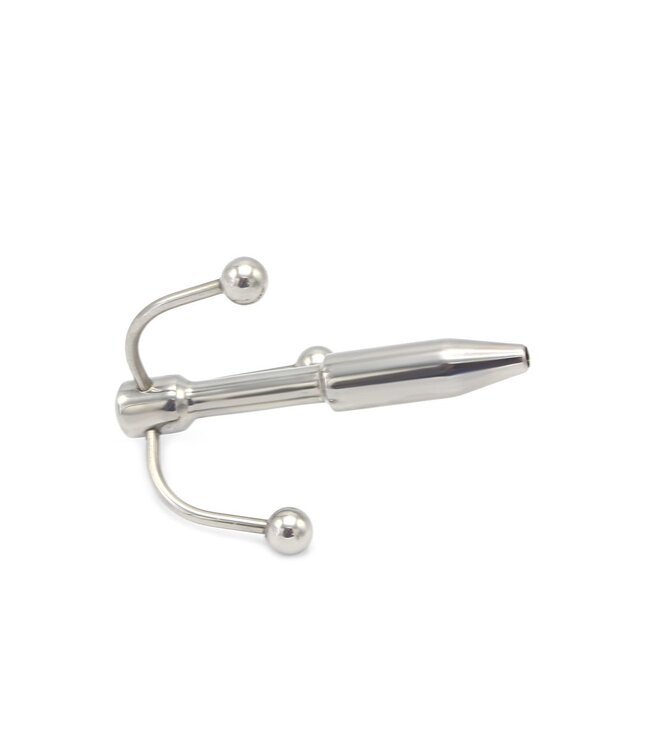 Kiotos Steel Grappling Hook Stainless Steel Penis Plug - Unique & Comfortable Stimulation