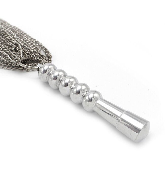 RVS Flogger Zweep Met Comfortabel Handvat Voor Controle En Discipline