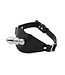 KIOTOS X Vac-U-Lock Ball Gag Van RVS En Leer Met Verstelbare Riemen Voor BDSM