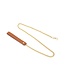 Chic Brown Vegan Leather Collar & Leash with Black Bow - Adjustable