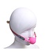 Rainbow Vegan PU Leather Ball Gag - Durable & Adjustable BDSM Toy