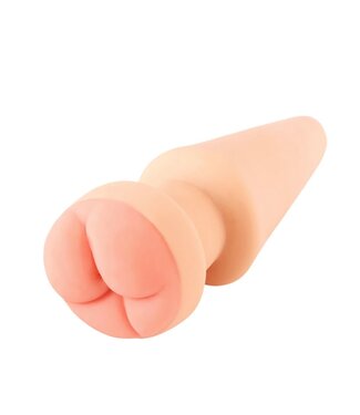 2-in-1 Soft Butt Plug Masturbator for Versatile Pleasure - 20 cm