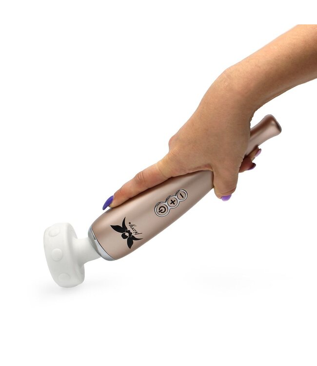 Pixey Pixey PowerPulse Draadloze Body Massager Met Platte TPE Kop En 5 Modi