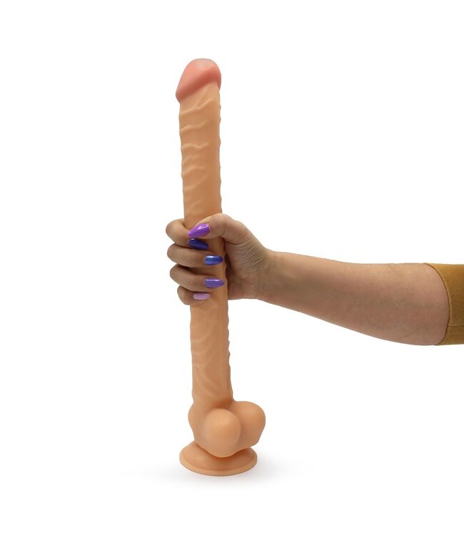 Kiotos COX Mega 40 cm Realistic Dildo with Strong Suction Cup - Body-Safe PVC