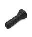 Dinoo Dinoo TPE Flexibele Geribbelde Dildo 24 cm Met Zuignap