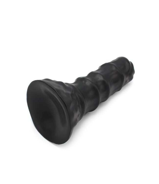 Dinoo Dinoo TPE Flexibele Geribbelde Dildo 24 cm Met Zuignap