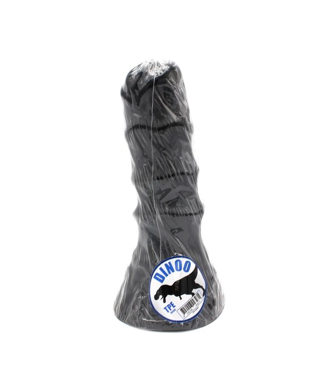 Dinoo Realistic 24 cm TPE Ribbed Dildo – Flexible, Odourless & Safe