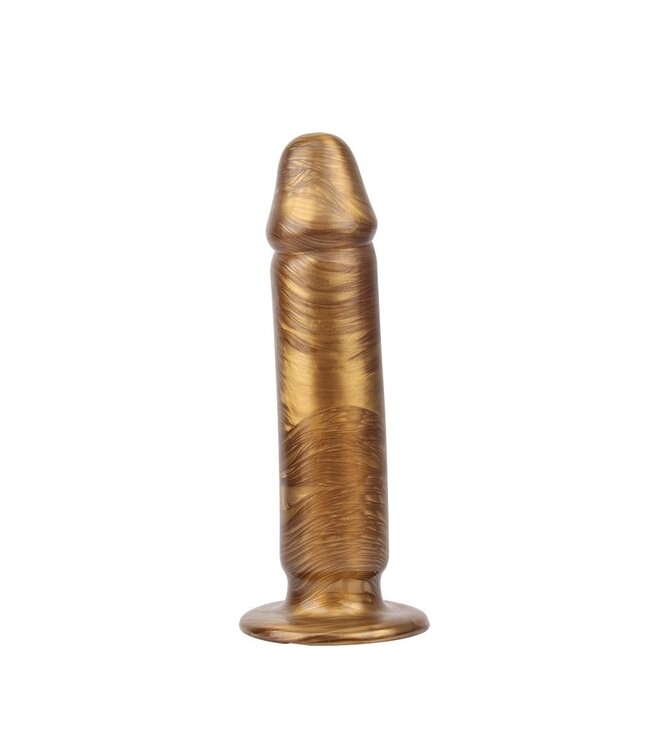 Chisa Gold Dildo Phut Dong 22 cm – Realistisch, Antibakteriell & mit Saugnapf
