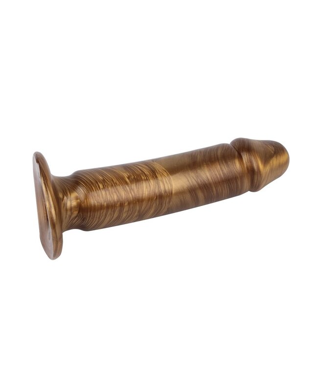 Chisa Gold Dildo Phut Dong 22 cm – Realistisch, Antibakteriell & mit Saugnapf