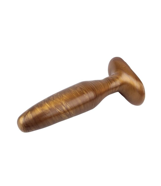 Chisa Gold Hiney Rod Butt Plug 15.5 cm | Body-Safe & Realistic Design
