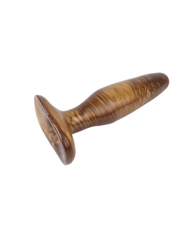 Chisa Gold Hiney Rod Butt Plug 15.5 cm | Body-Safe & Realistic Design