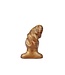 Chisa Dark Muscle Gold Collectie Realistische Anaalplug 9,2 cm Met Zuignap