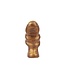 Chisa Dark Muscle Gold Collectie Realistische Anaalplug 9,2 cm Met Zuignap