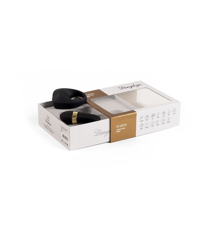 Lang Loys Vibrierender Cockring Kratos | USB-Ladbarer Penisring mit Fernbedienung