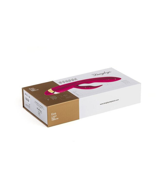 Lang Loys G-Spot & Rabbit Vibrator Eos - Soft, Rechargeable, 8 Settings