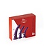Virgite Virgite Siliconen Dildo Set Paars Gebogen 12,5-17,5 cm Voor G- En P-Spot Stimulatie